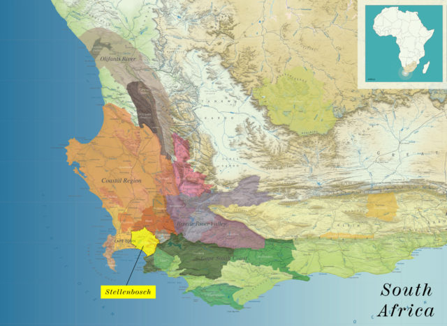 SOuth Africa wine map wosa1