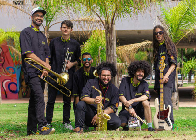 Capivara Brass Band no Festival de Jazz
